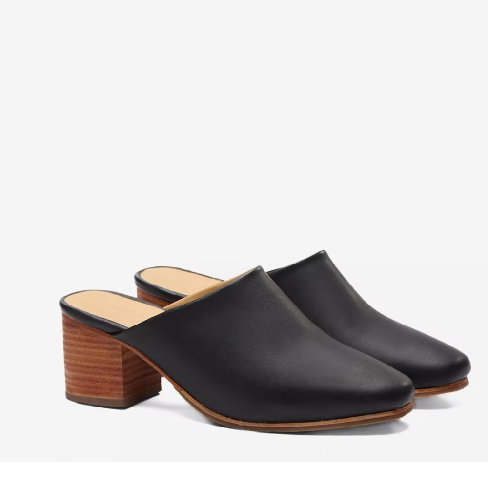 New Nisolo Black All Day Mule leather - Picture 6 of 15